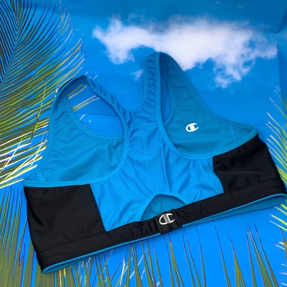 Champion Blue & Black Sports Bras set of 2 - Picture 5 of 8